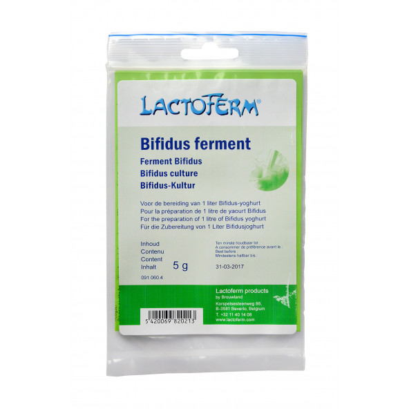 Lactoferm Yoghurt ferment bifidus 5g voor 1L